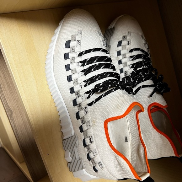 HERMES BOUNCING SNEAKERS WOMENS SIZE 8.5 - Picture 3 of 5